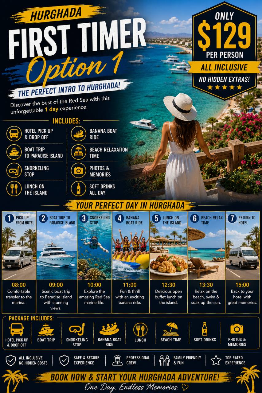 Featured Hurghada package advert